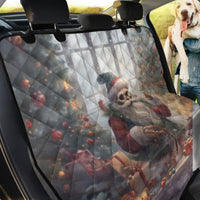 Skeleton Santa Claus Back Car Seat Cover Repair For Christmas Santa Claus - Wonder Print Shop