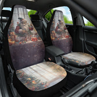 Skeleton Santa Claus Car Seat Cover Repair For Christmas Santa Claus - Wonder Print Shop