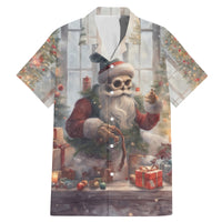 Skeleton Santa Claus Family Matching Mermaid Dress and Hawaiian Shirt Repair For Christmas Santa Claus - Wonder Print Shop