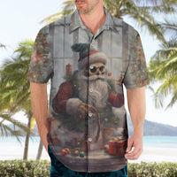Skeleton Santa Claus Hawaiian Shirt Repair For Christmas Santa Claus - Wonder Print Shop