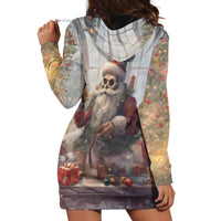 Skeleton Santa Claus Hoodie Dress Repair For Christmas Santa Claus - Wonder Print Shop