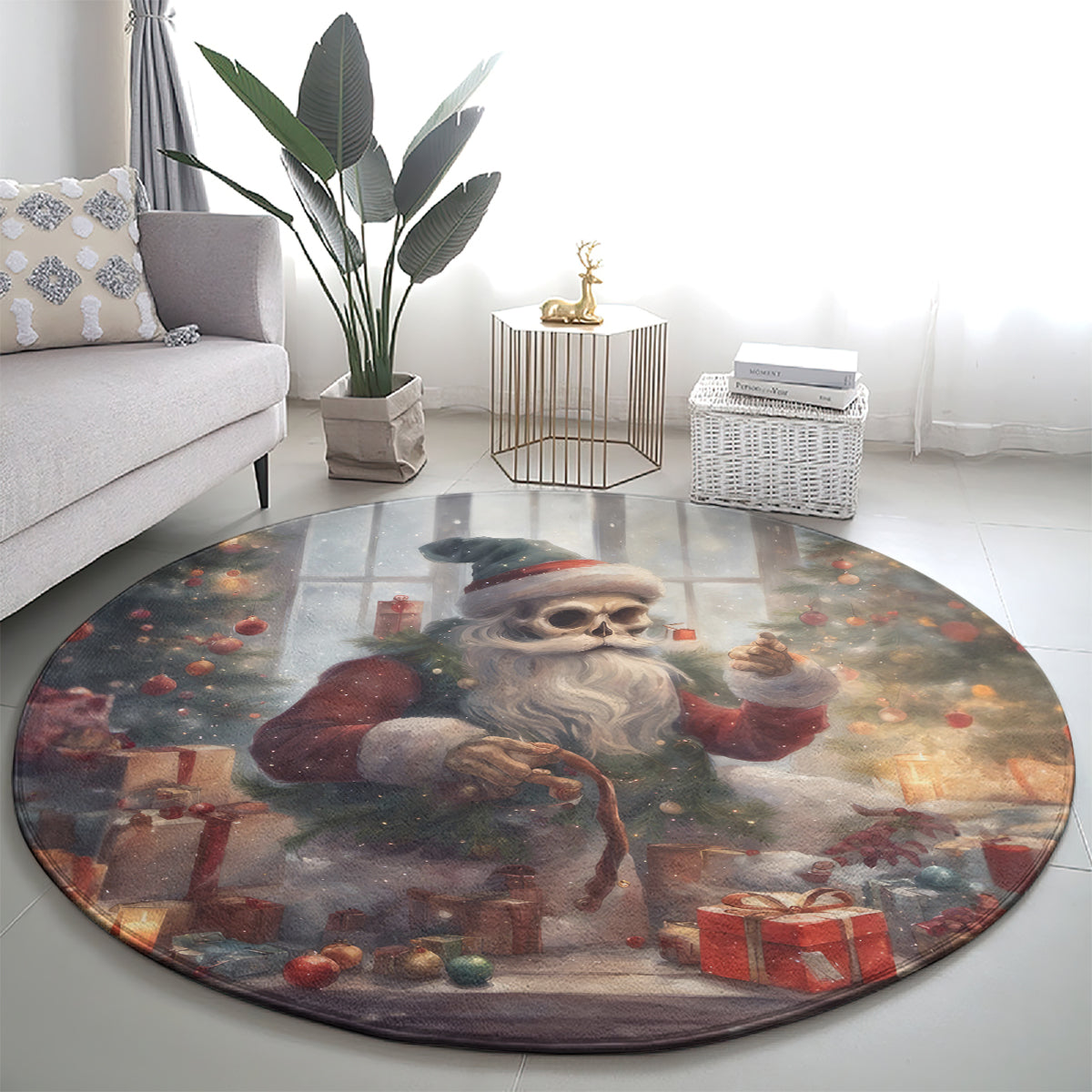 skeleton-santa-claus-round-carpet-repair-for-christmas-santa-claus
