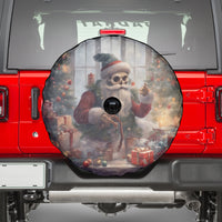 Skeleton Santa Claus Spare Tire Cover Repair For Christmas Santa Claus - Wonder Print Shop