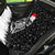 Skeleton Santa Claus Back Car Seat Cover Scary Skeleton Santa Claus Coming - Wonder Print Shop
