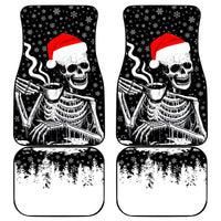 Skeleton Santa Claus Car Mats Scary Skeleton Santa Claus Coming - Wonder Print Shop