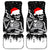 Skeleton Santa Claus Car Mats Scary Skeleton Santa Claus Coming - Wonder Print Shop