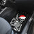 Skeleton Santa Claus Car Mats Scary Skeleton Santa Claus Coming - Wonder Print Shop