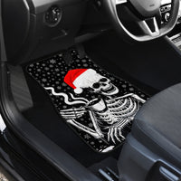 Skeleton Santa Claus Car Mats Scary Skeleton Santa Claus Coming - Wonder Print Shop