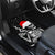 Skeleton Santa Claus Car Mats Scary Skeleton Santa Claus Coming - Wonder Print Shop