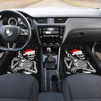 Skeleton Santa Claus Car Mats Scary Skeleton Santa Claus Coming - Wonder Print Shop