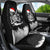 Skeleton Santa Claus Car Seat Cover Scary Skeleton Santa Claus Coming - Wonder Print Shop