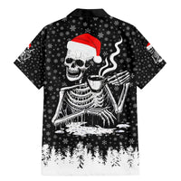 Skeleton Santa Claus Family Matching Mermaid Dress and Hawaiian Shirt Scary Skeleton Santa Claus Coming - Wonder Print Shop