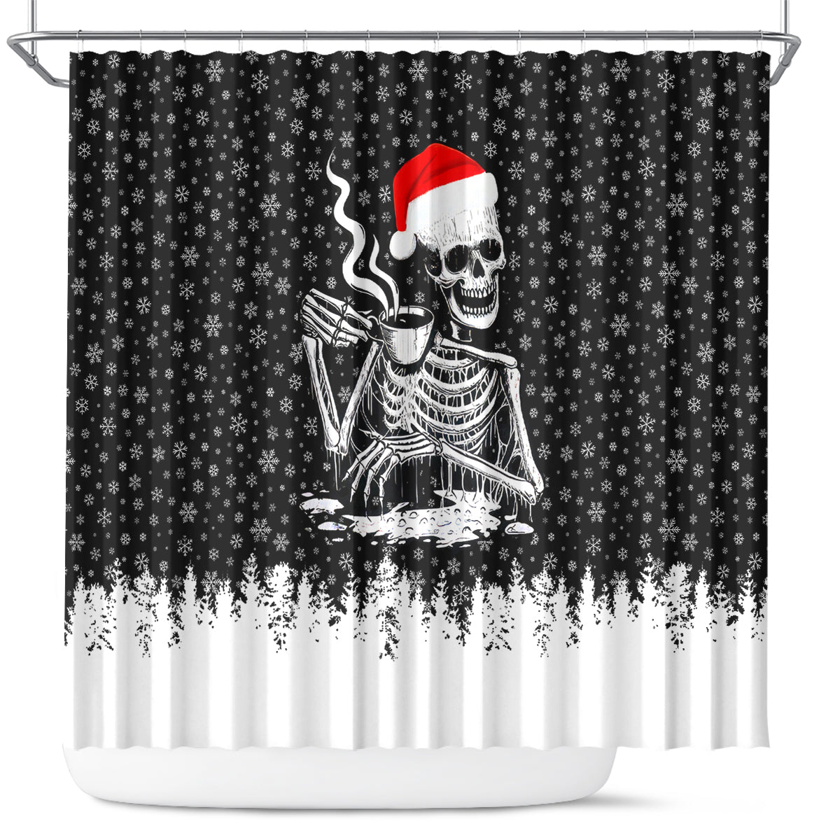 skeleton-santa-claus-shower-curtain-scary-skeleton-santa-claus-coming
