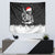 Skeleton Santa Claus Tapestry Scary Skeleton Santa Claus Coming - Wonder Print Shop