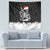 Skeleton Santa Claus Tapestry Scary Skeleton Santa Claus Coming - Wonder Print Shop