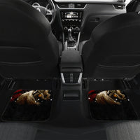 Skeleton Santa Claus Car Mats Santa Claus Is Coming To Town - Wonder Print Shop