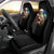 Skeleton Santa Claus Car Seat Cover Santa Claus Is Coming To Town - Wonder Print Shop