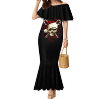 Skeleton Santa Claus Mermaid Dress Santa Claus Is Coming To Town - Wonder Print Shop