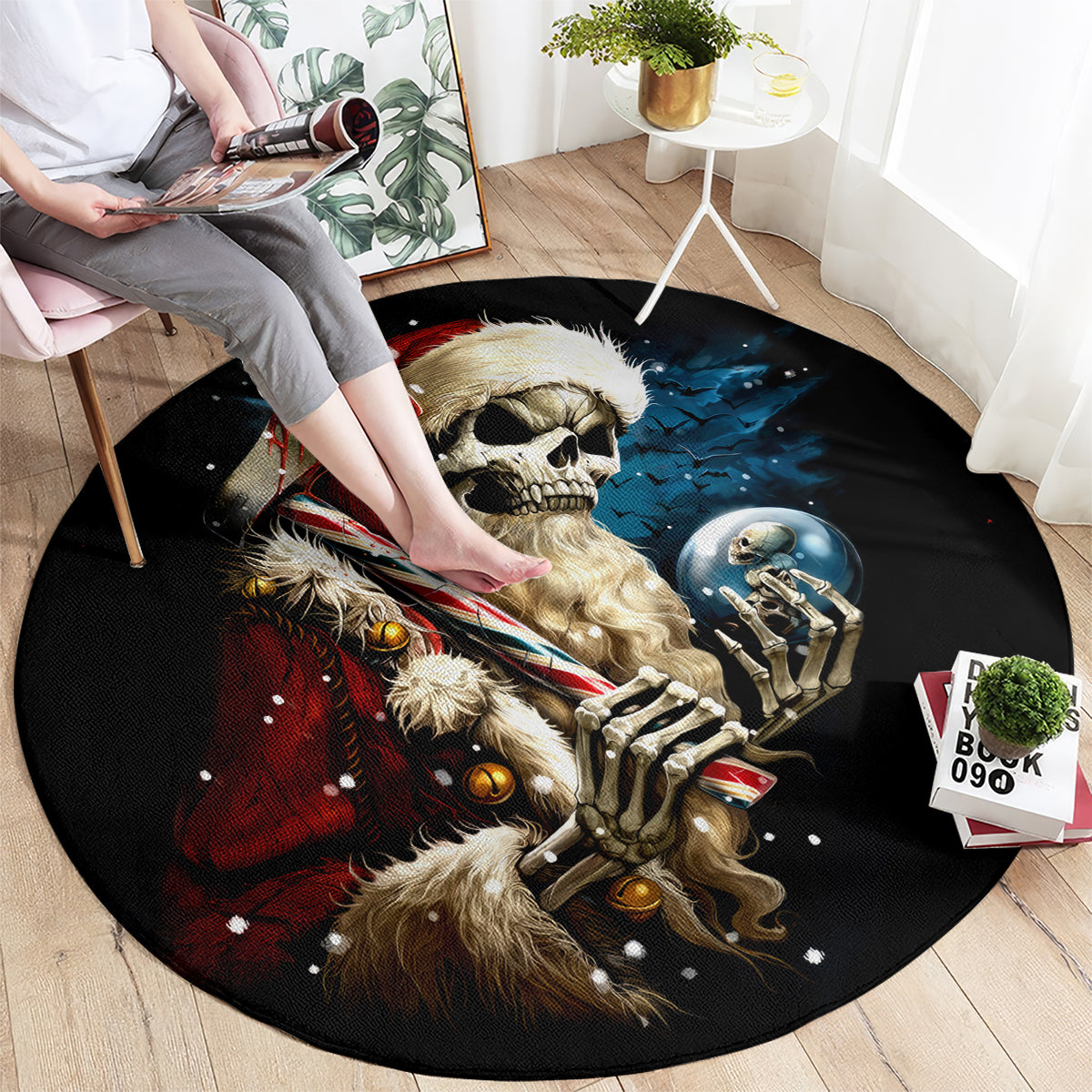 skeleton-santa-claus-round-carpet-santa-claus-is-coming-to-town