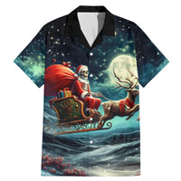 Skeleton Santa Claus Family Matching Mermaid Dress and Hawaiian Shirt Santa Claus Is Coming To Town - Wonder Print Shop