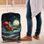 Skeleton Santa Claus Luggage Cover Santa Claus Is Coming To Town - Wonder Print Shop