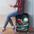 Skeleton Santa Claus Luggage Cover Santa Claus Is Coming To Town - Wonder Print Shop