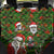 Skeleton Santa Claus Back Car Seat Cover Multi Skeleton Santa Pattern Ugly Christmas - Wonder Print Shop
