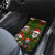 Skeleton Santa Claus Car Mats Multi Skeleton Santa Pattern Ugly Christmas - Wonder Print Shop