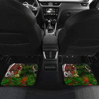 Skeleton Santa Claus Car Mats Multi Skeleton Santa Pattern Ugly Christmas - Wonder Print Shop