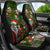 Skeleton Santa Claus Car Seat Cover Multi Skeleton Santa Pattern Ugly Christmas - Wonder Print Shop