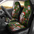 Skeleton Santa Claus Car Seat Cover Multi Skeleton Santa Pattern Ugly Christmas - Wonder Print Shop