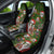 Skeleton Santa Claus Car Seat Cover Multi Skeleton Santa Pattern Ugly Christmas - Wonder Print Shop
