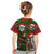 Skeleton Santa Claus Kid T Shirt Multi Skeleton Santa Pattern Ugly Christmas - Wonder Print Shop