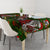Skeleton Santa Claus Tablecloth Multi Skeleton Santa Pattern Ugly Christmas - Wonder Print Shop