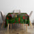 Skeleton Santa Claus Tablecloth Multi Skeleton Santa Pattern Ugly Christmas - Wonder Print Shop