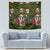 Skeleton Santa Claus Tapestry Multi Skeleton Santa Pattern Ugly Christmas - Wonder Print Shop