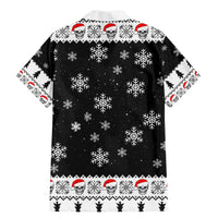 Skull Santa Family Matching Mermaid Dress and Hawaiian Shirt Tree Skull Santa Ugly Christmas - Wonder Print Shop