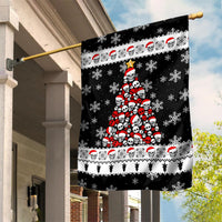 Skull Santa Garden Flag Tree Skull Santa Ugly Christmas - Wonder Print Shop