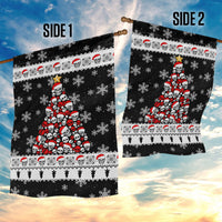 Skull Santa Garden Flag Tree Skull Santa Ugly Christmas - Wonder Print Shop