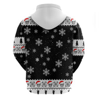 Skull Santa Hoodie Tree Skull Santa Ugly Christmas - Wonder Print Shop