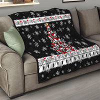 Skull Santa Quilt Tree Skull Santa Ugly Christmas - Wonder Print Shop