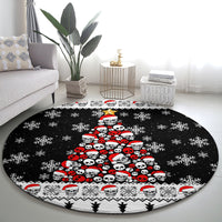 skull-santa-round-carpet-tree-skull-santa-ugly-christmas