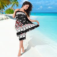 Skull Santa Sarong Tree Skull Santa Ugly Christmas - Wonder Print Shop