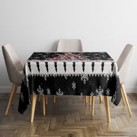 Skull Santa Tablecloth Tree Skull Santa Ugly Christmas - Wonder Print Shop