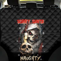 Skeleton Santa Claus Back Car Seat Cover Sorry Santa Naughty Just Feels So Nice - Wonder Print Shop