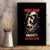 Skeleton Santa Claus Canvas Wall Art Sorry Santa Naughty Just Feels So Nice - Wonder Print Shop