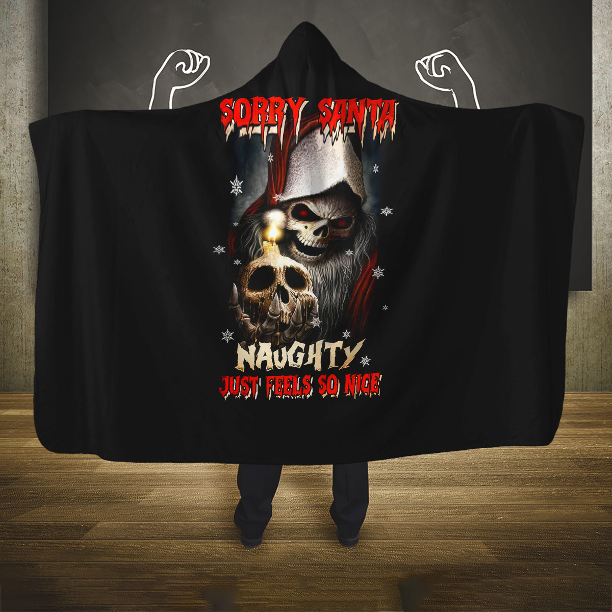 skeleton-santa-claus-hooded-blanket-sorry-santa-naughty-just-feels-so-nice