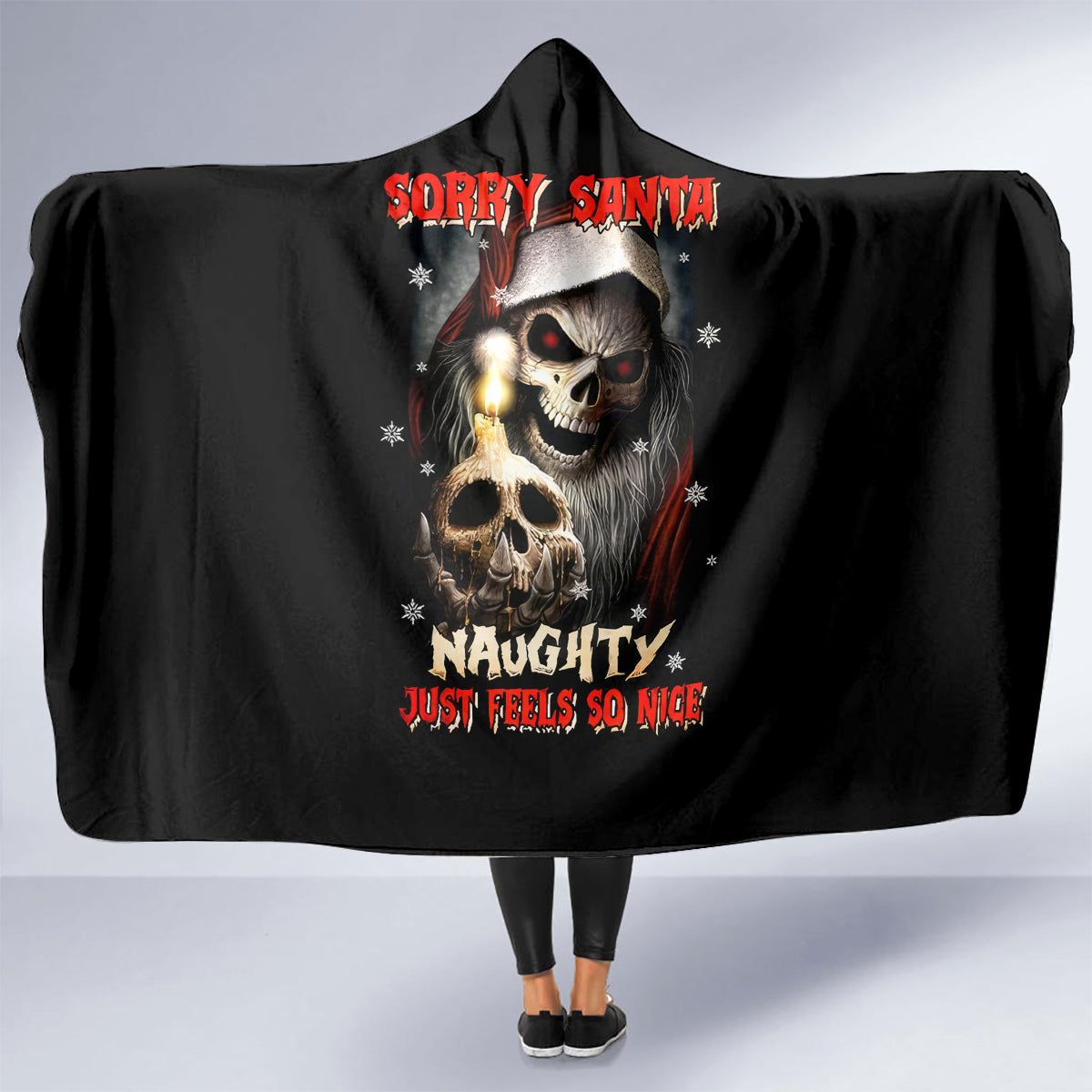 skeleton-santa-claus-hooded-blanket-sorry-santa-naughty-just-feels-so-nice