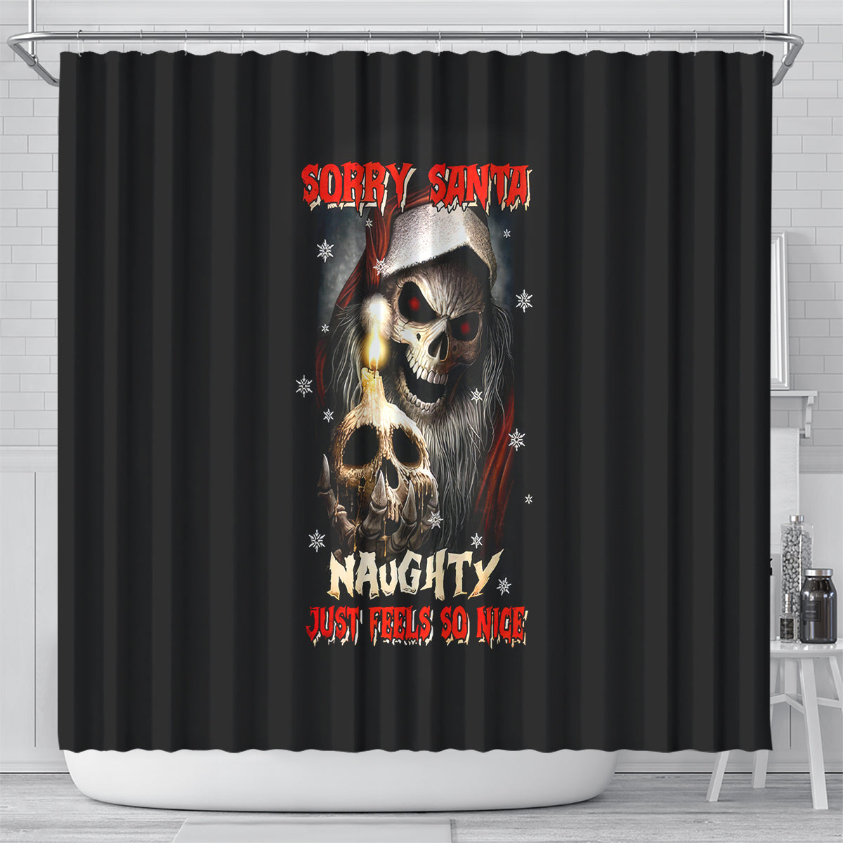 skeleton-santa-claus-shower-curtain-sorry-santa-naughty-just-feels-so-nice