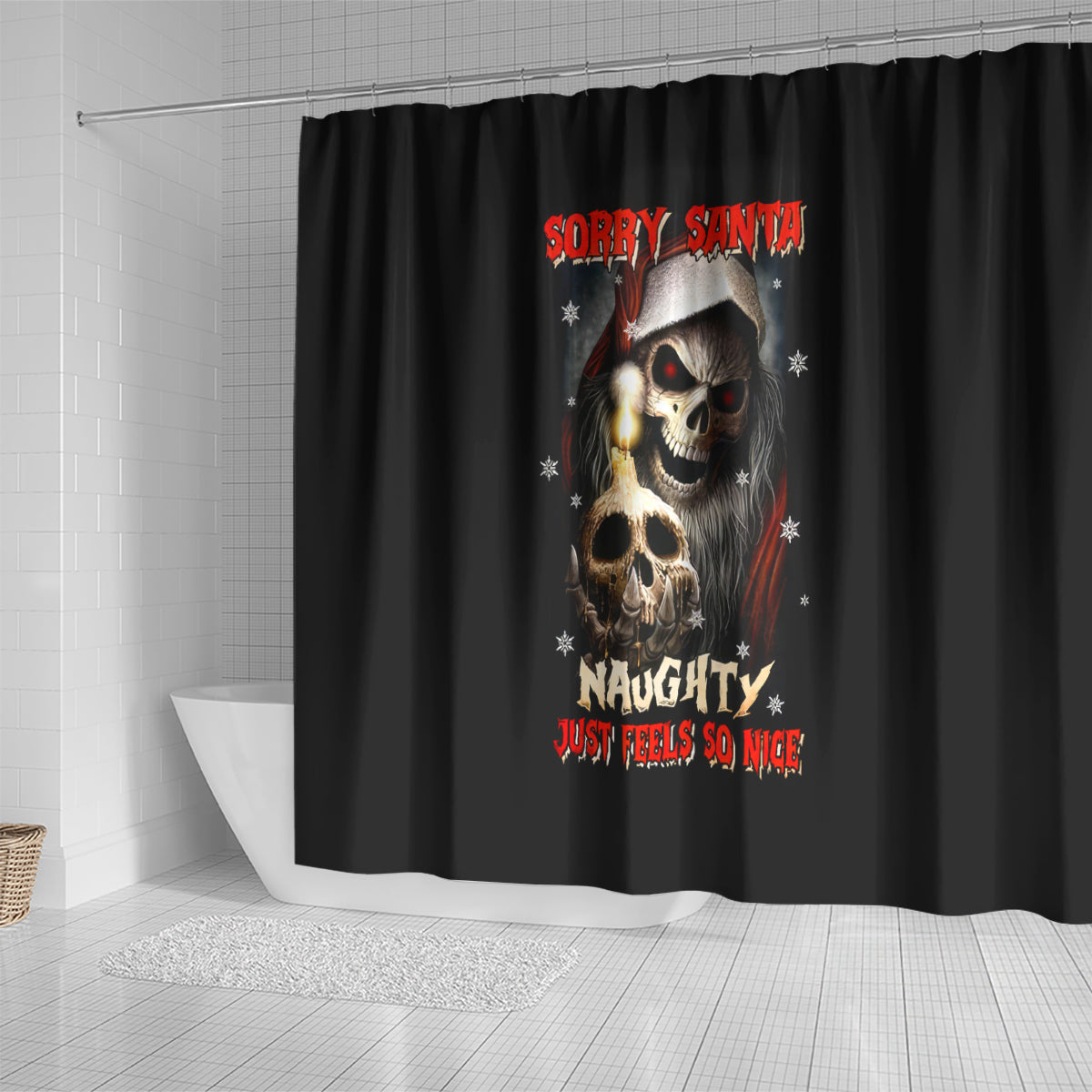 skeleton-santa-claus-shower-curtain-sorry-santa-naughty-just-feels-so-nice